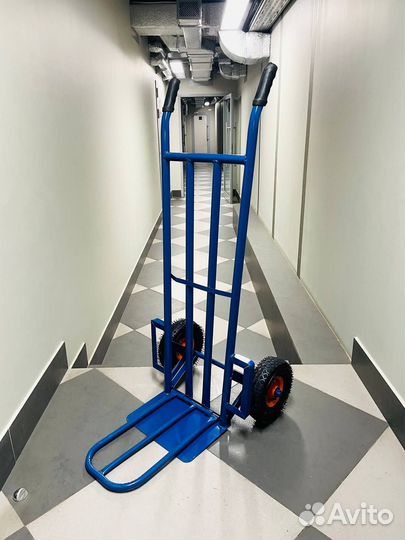 Грузовая тележка 250 кг с откидной платформой