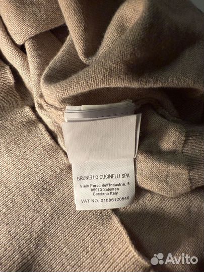 Джемпер brunello cucinelli оригинал