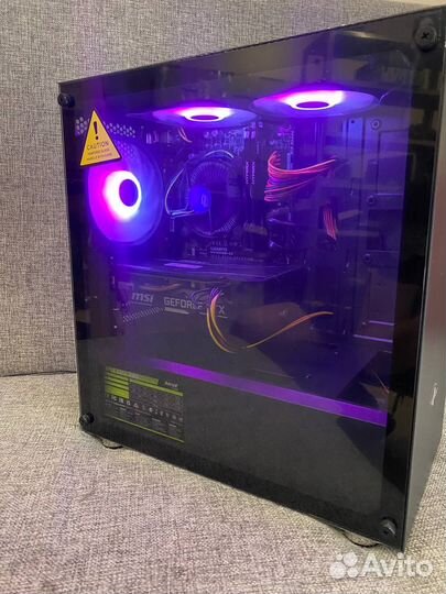 Игровой компьютер i3-7100 RX580 16Gb SSD