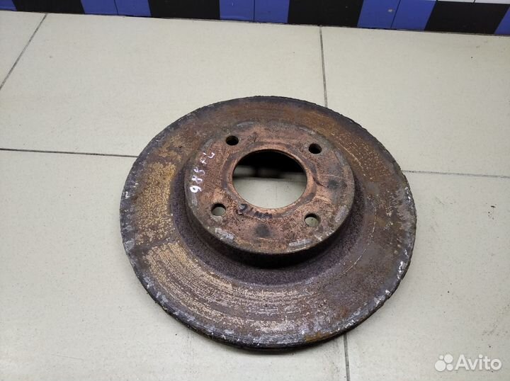 Диск тормозной передний вентилируемый Almera N16 2