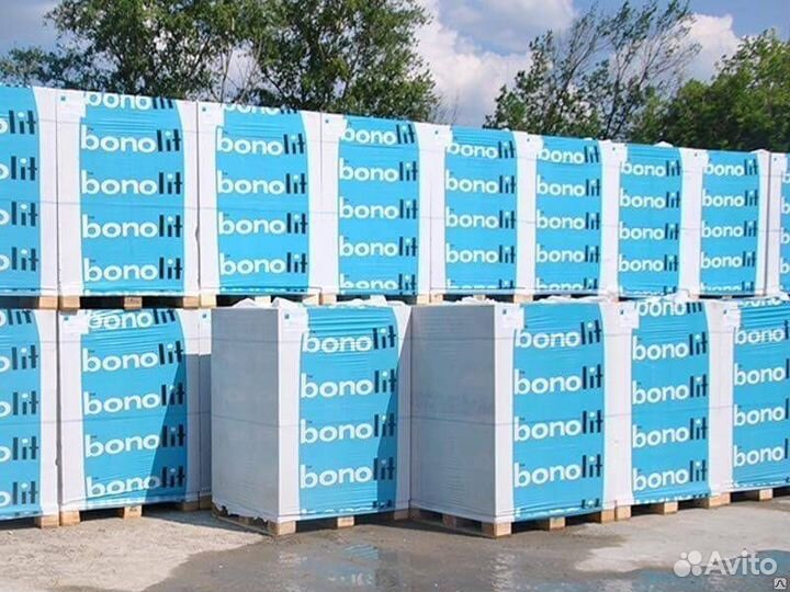 Газобетонные блоки Bonolit