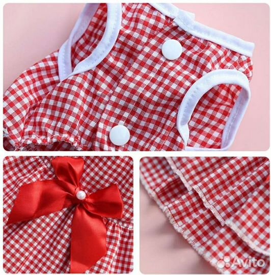 Платье и шлейка для кошек собак