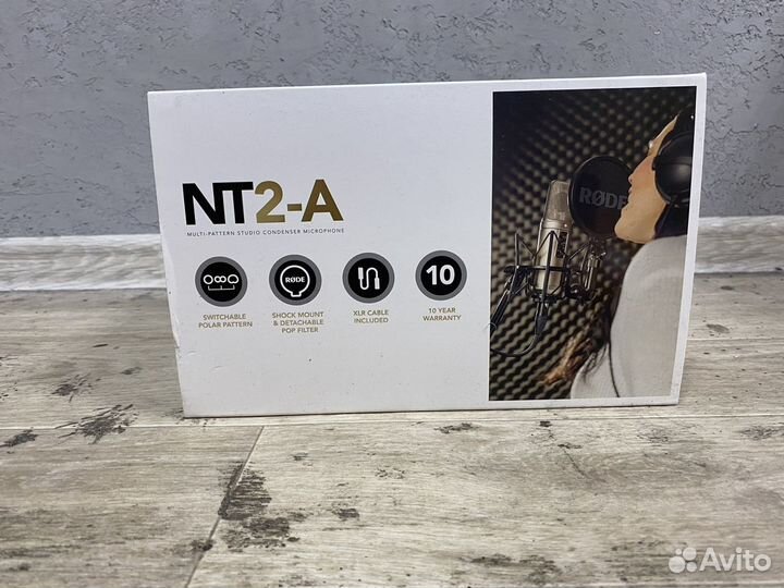 Студийный микрофон Rode NT2-A