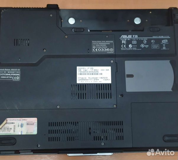 Продам Asus f3s