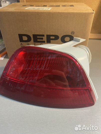 Фонарь противотуманный задний левый ford focus
