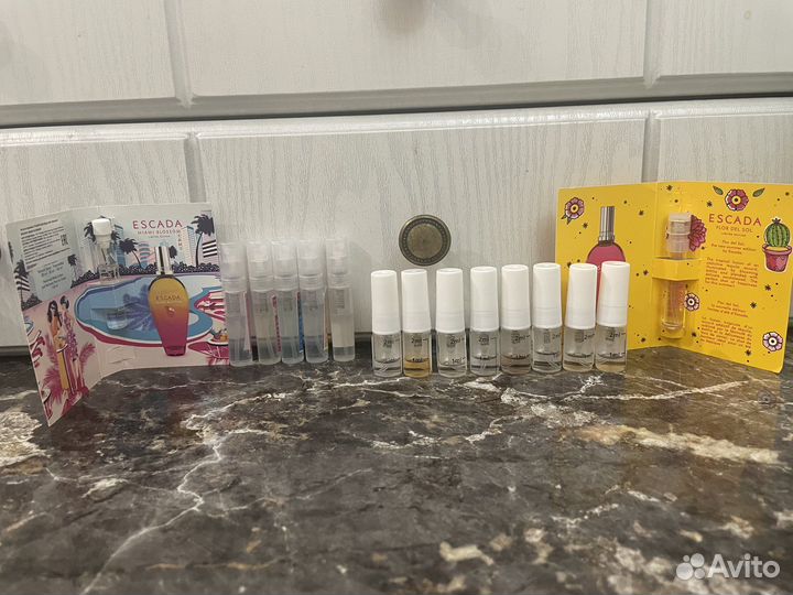 Семплы и отливанты Escada