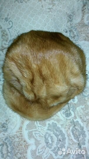 Берет женский норковый