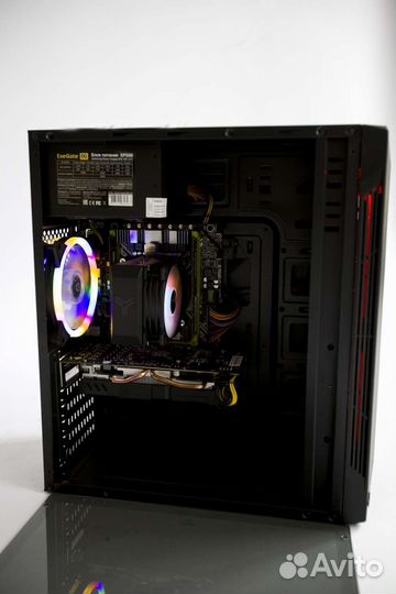 Мощный игровой компьютер, Xeon E5-2630/16gb/Rx580