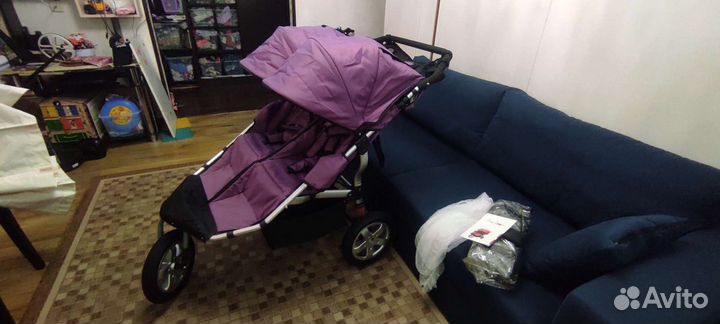 Коляска детская для двойни
