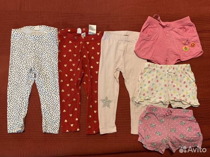 Вещи пакетом на девочку 92