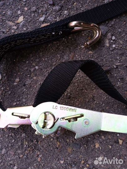 Стяжки для груза автомобильные 1.5 тонны 3 метра