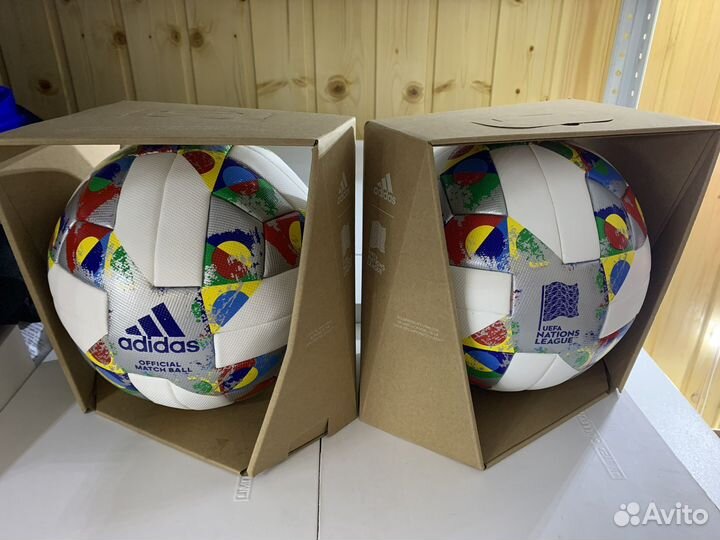 Профессиональный мяч adidas uefa OMB NL LOG