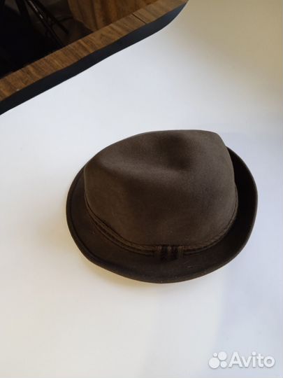 Шляпа фетровая винтажная 57 размер СССР