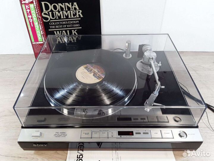 Проигрыватель винила Sony PS-X65C. Made in Japan