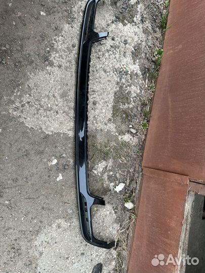 Накладка заднего бампера w222 AMG пакет