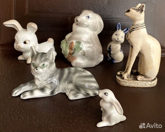 Статуэтки фарфоровые. Анималистика