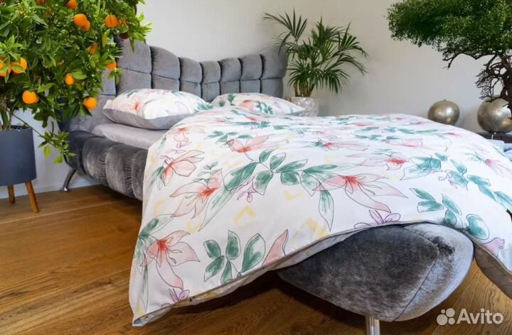 Белье постельное двуспальное 100 хлопок