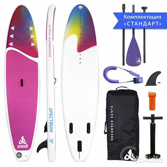 Надувная SUP-доска сапборд (SUP board) spectrum-11