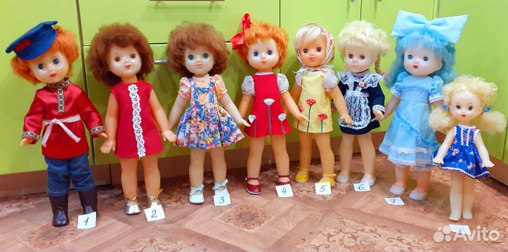 Куклы Саратовские и другие СССР