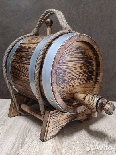 Бочка дубовая 5 литров от производителя новые