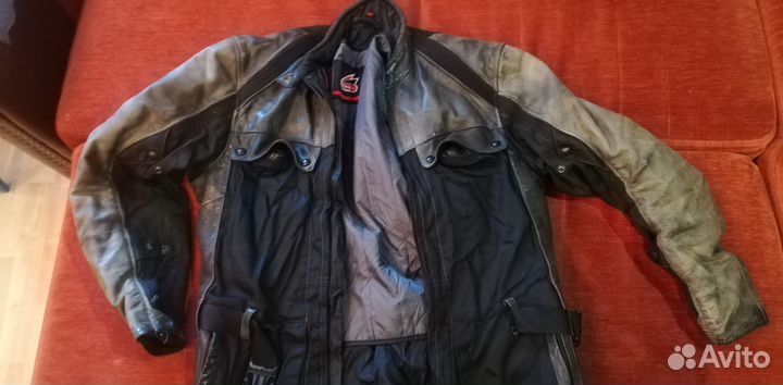 Мотокуртка мужская бу