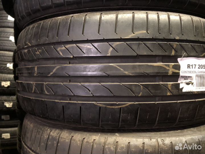 Continental ContiSportContact 5 205/40 R17, 4 шт
