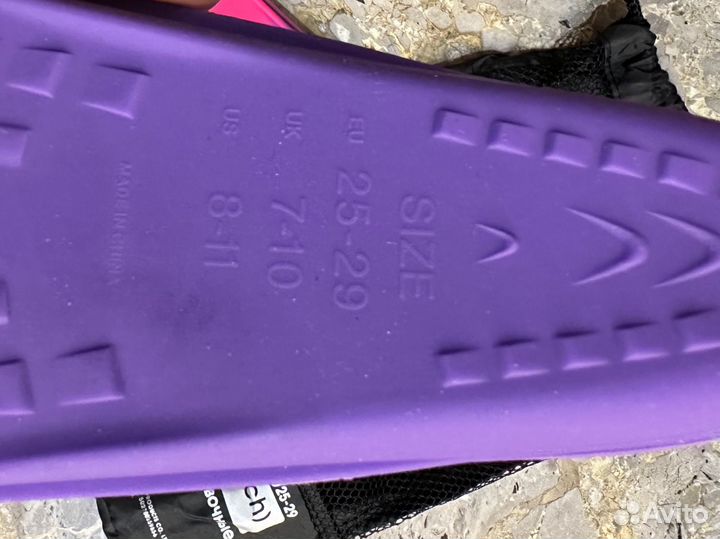 Ласты тренировочные детские fins