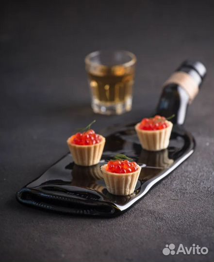 Тарелка бутылка менажница