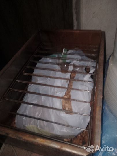 Коптильня горячего копчения из нержавейки