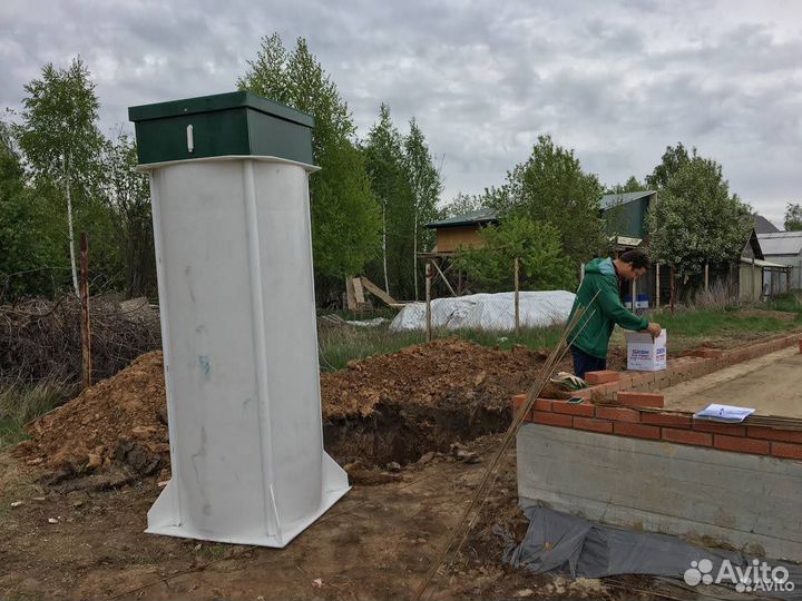 Септик для дома и дачи за день