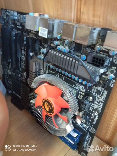 Материнская плата с процессором am3+