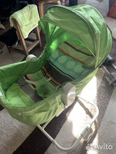 Шезлонг люлька детский 0+