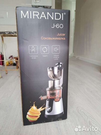 Соковыжималка mirandi J-60