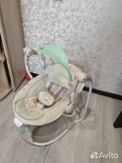 Детские электронные качели для новорожденных