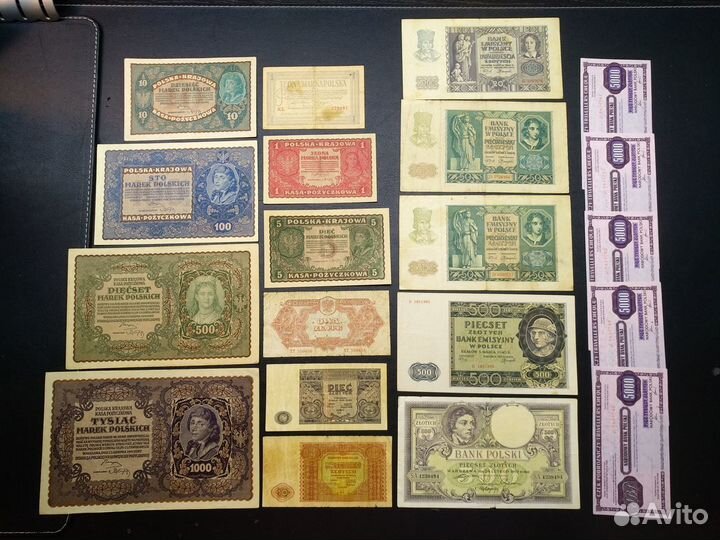 Банкноты Польши