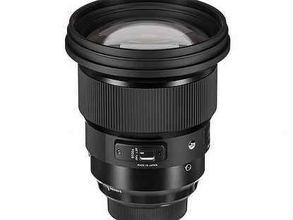 Объектив Sigma 105mm f/1.4 DG HSM Art Sony E