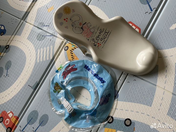 Горка для купания и круг для купания