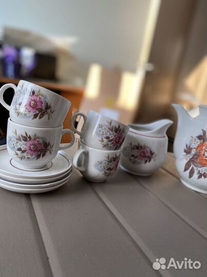 Чайный сервиз из форфора