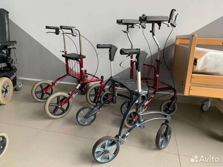 Роллаторы, ходунки, кресло-стул с сан. оснащением