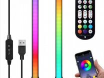 Светильник настольный RGB (2*50см, USB)