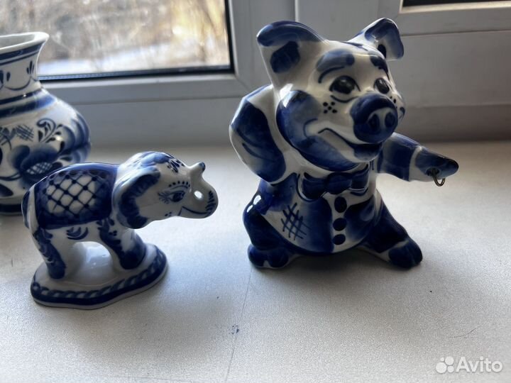 Посуда гжель