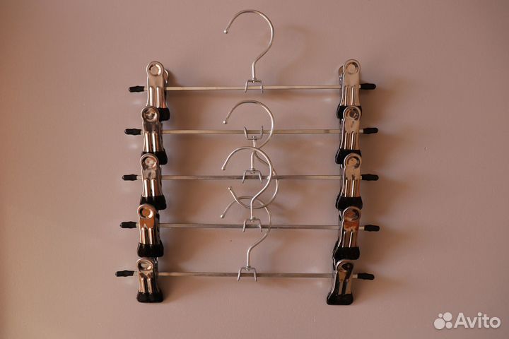 Вешалки с прищепками детская металлическая Новые