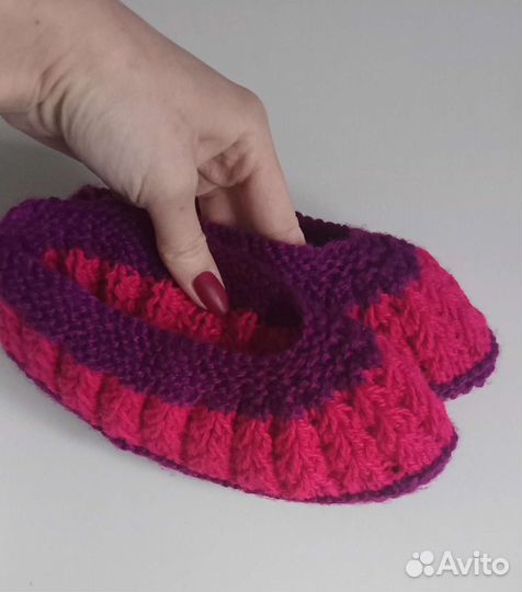 Носки вязаные, следки вязаные