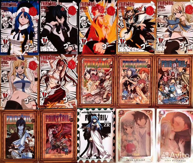 Карточки Fairy Tail