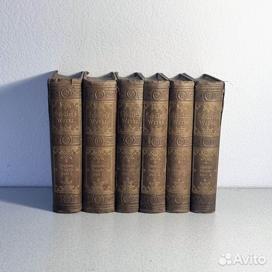 Антикварные книги Schillers Werke 1878