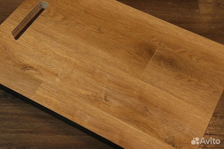 Кварцвиниловая плитка дуб клеевая