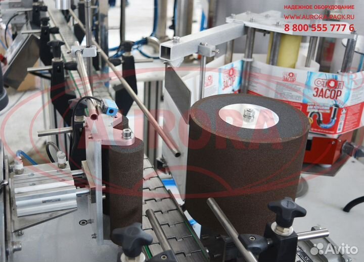 Полуавтоматическая линия розлива химии