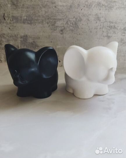 Статуэтка слон из гипса