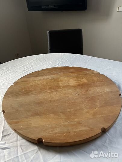 Крутящийся круглый столик Икеа