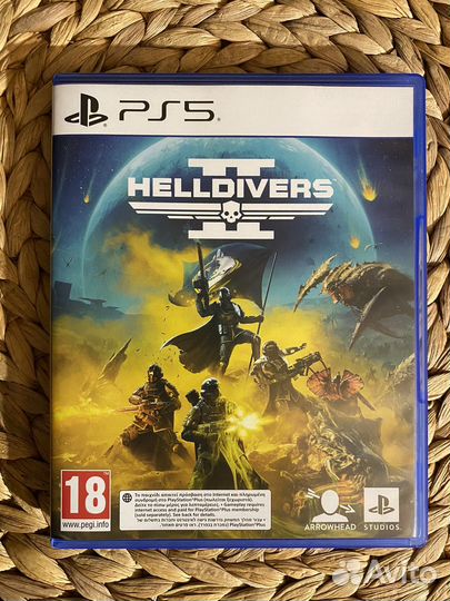 Helldivers 2 ps5 диск